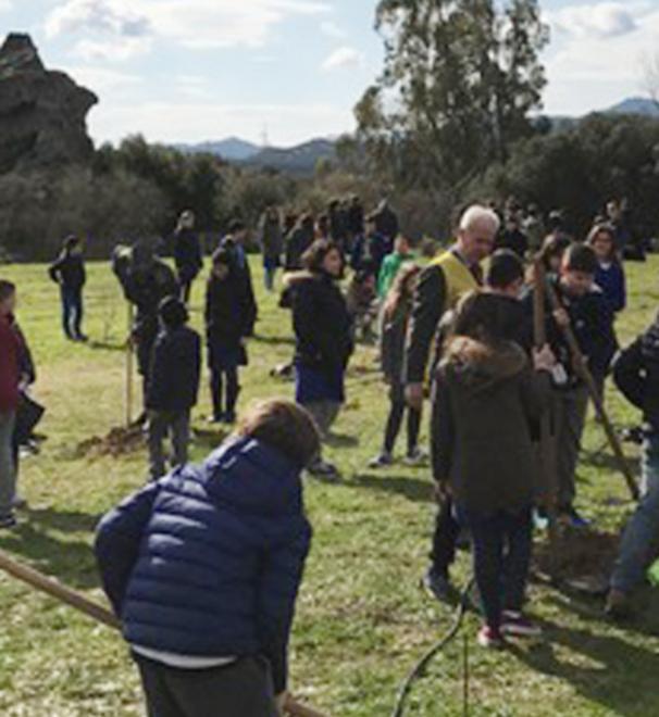 Arzachena, lezione verde per i bambini