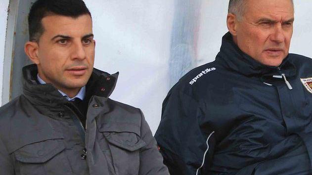 L’ex capitano Beppe Alessi spettatore all’allenamento