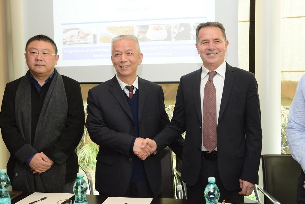 Pan Yining e Shen Ping insieme a Settimo Nizzi