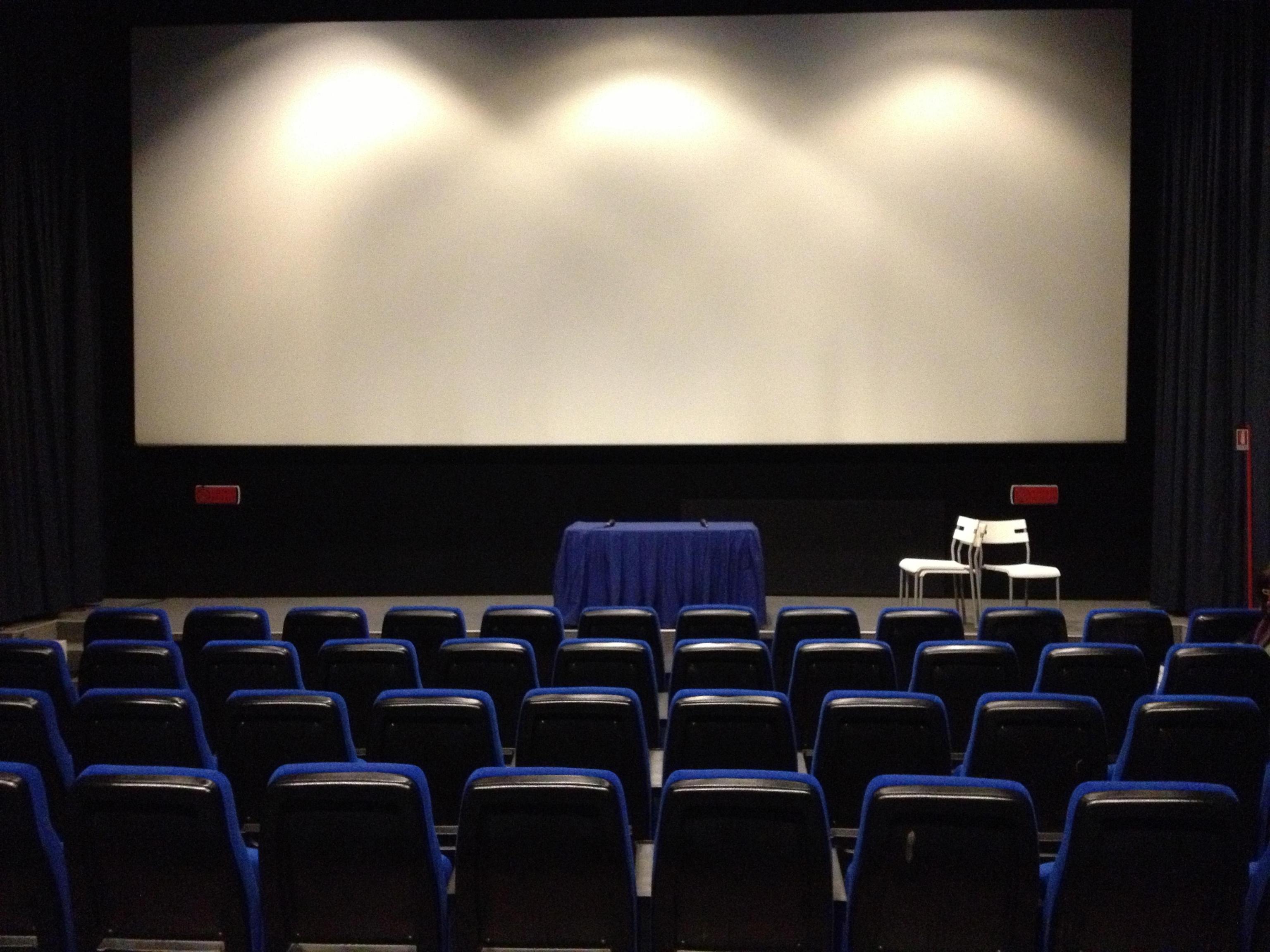 Una sala cinematografica