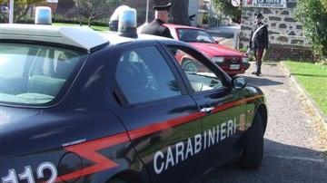 Un controllo dei carabinieri di Ghilarza
