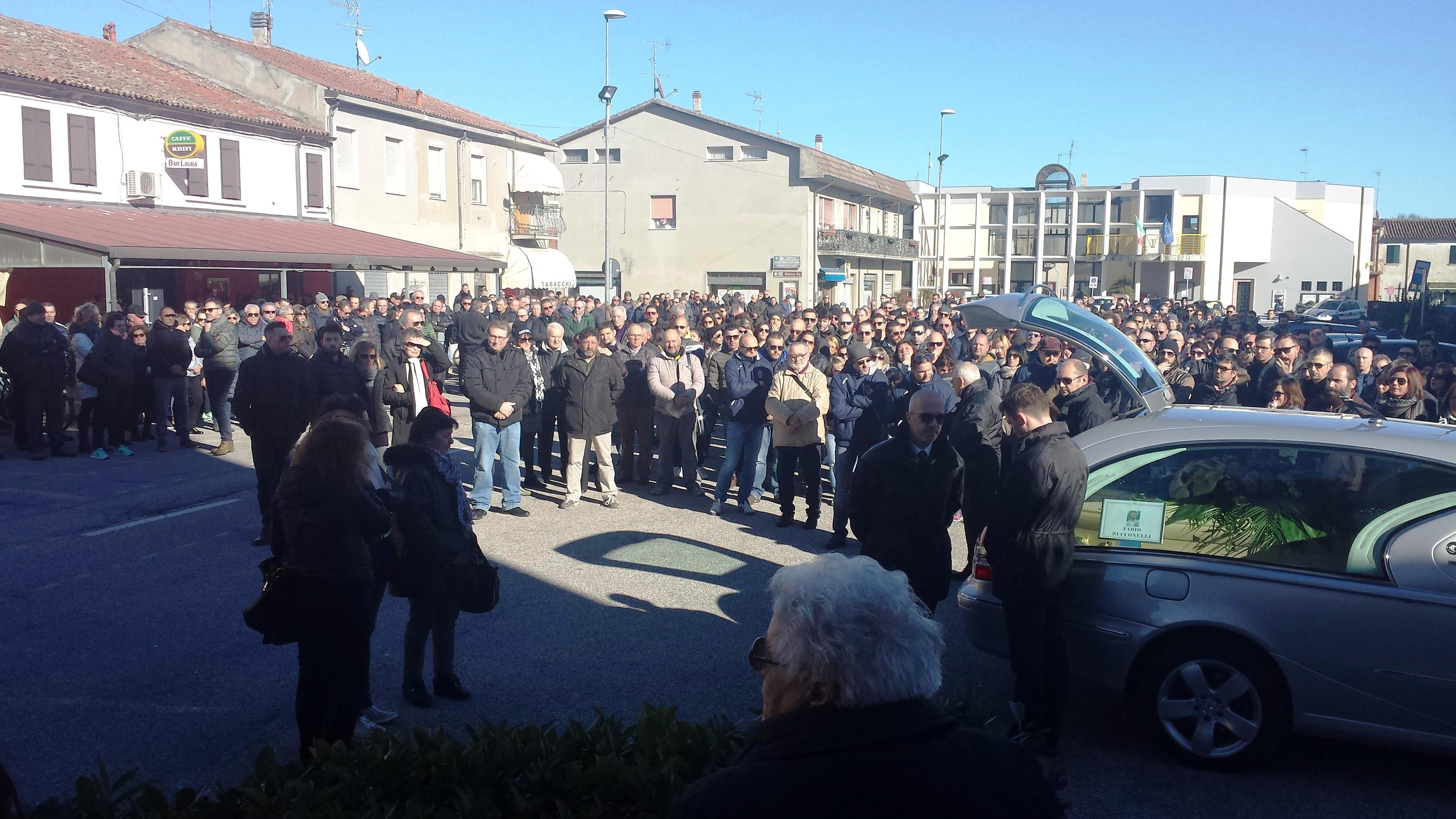Ferrara, tutta Serravalle per l'addio a  “Zucco” 