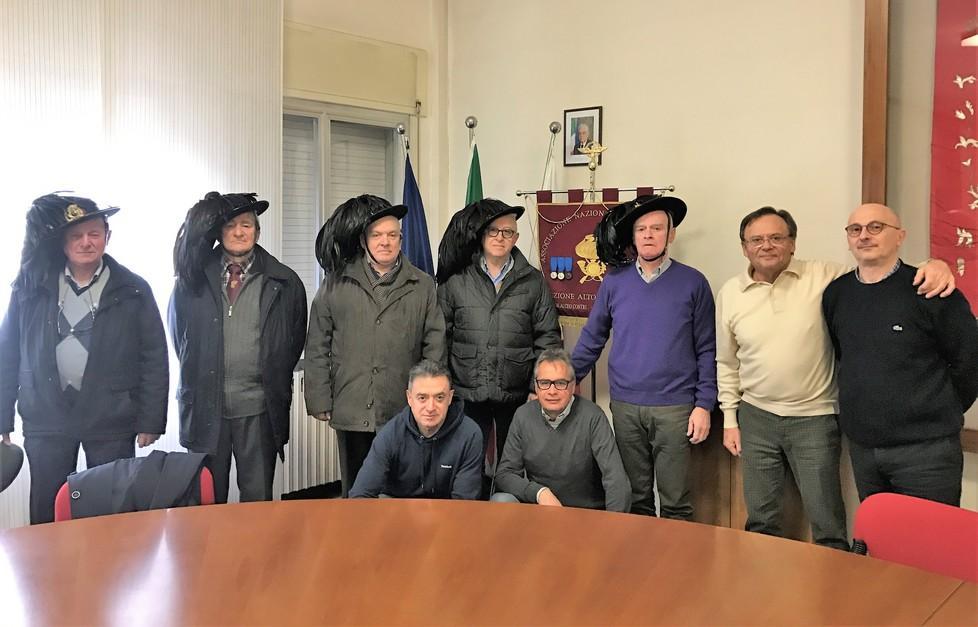 Bersaglieri, cambio della guardia 