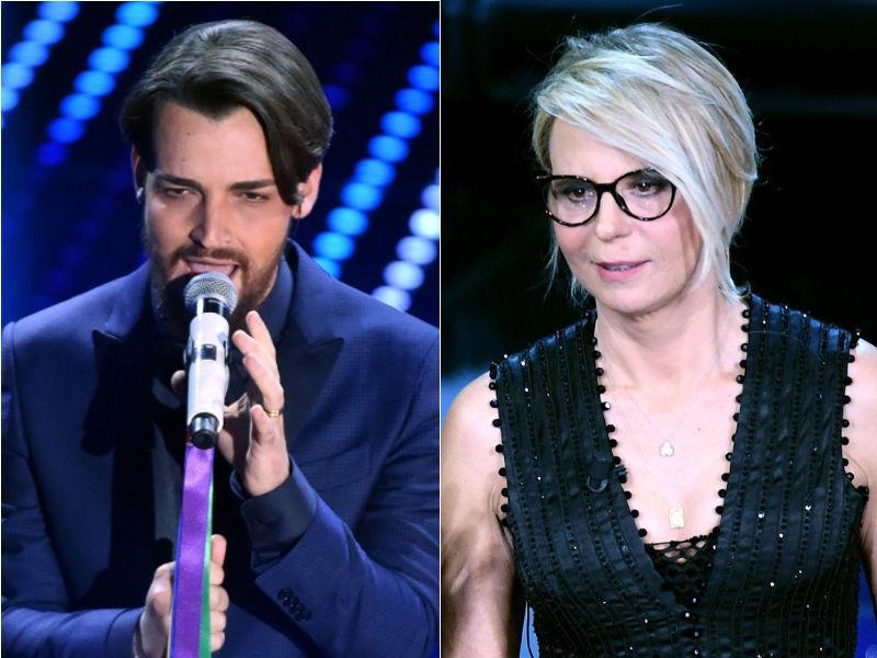 Valerio Scanu e Maria De Filippi