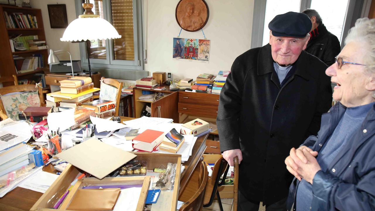 Reggio Emilia, distrutta dai ladri la stanza di don Eleuterio Agostini