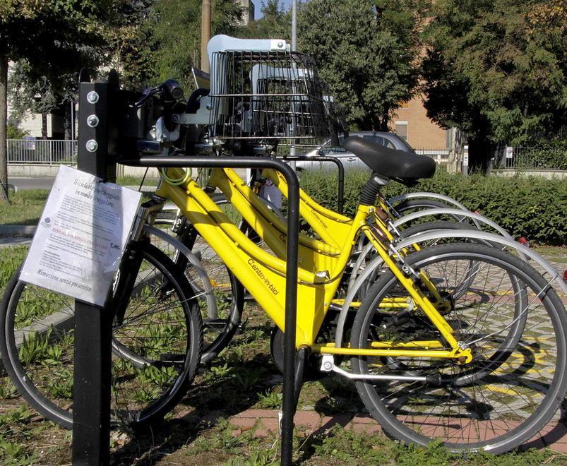 Nuovi telai per le biciclette del Comune