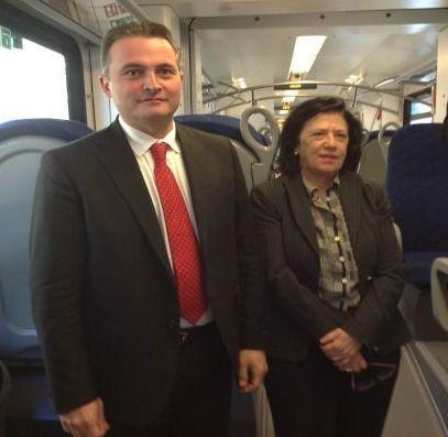 Presentato il nuovo treno sulla Portomaggiore-Bologna 