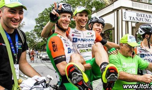 Ciclismo: Csf-Bardiani, il primo acuto è di Barbin