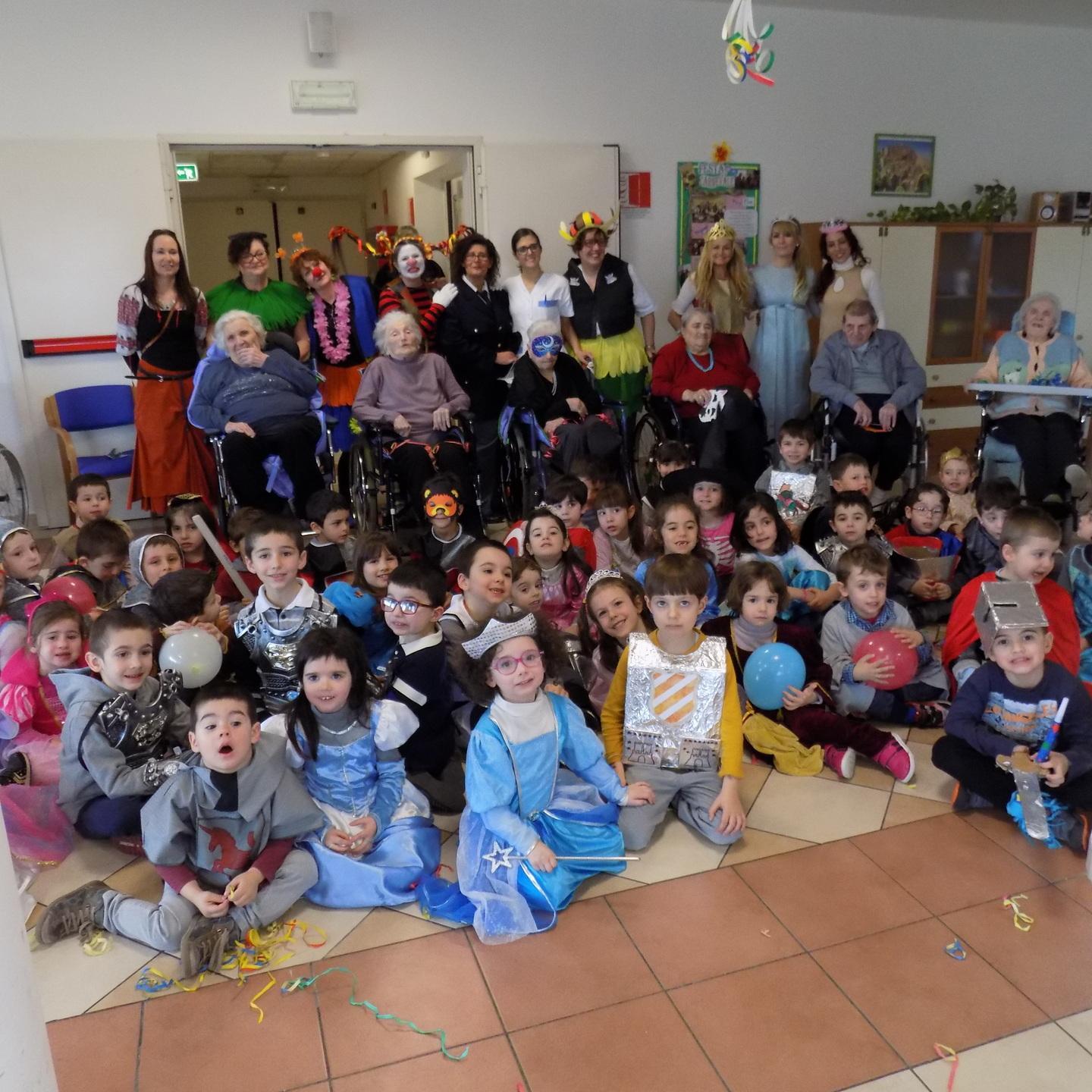 I bimbi “paladini” dei nonni 