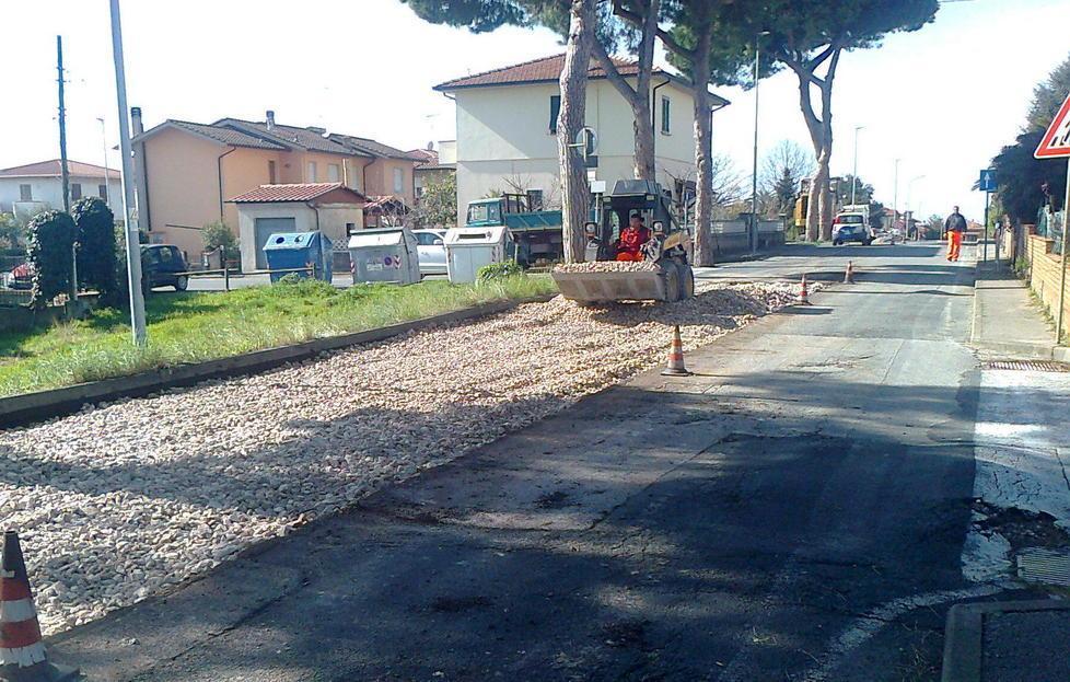 Lavori in via de’ Medici e della Cava
