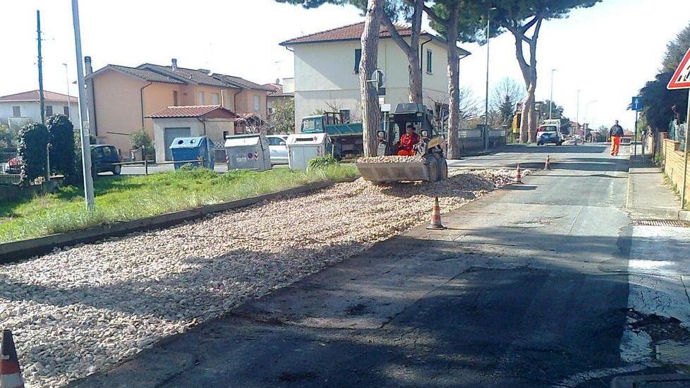 Lavori in via de’ Medici e della Cava