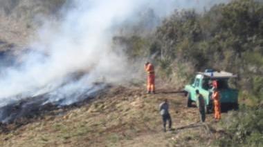 L'incendio a Porto Ercole