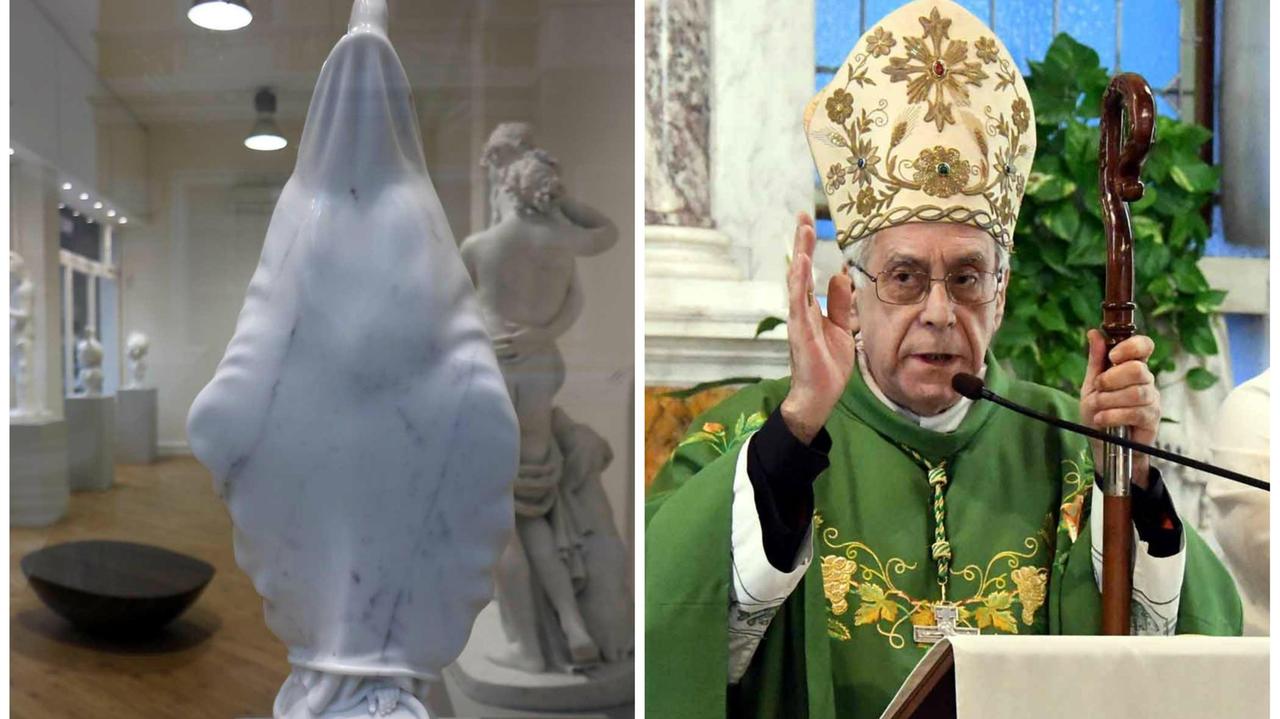 La statua sotto accusa e monsignor Giovanni Santucci