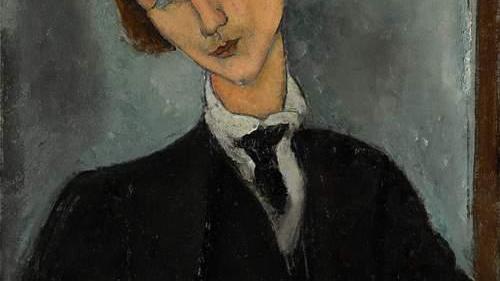 Il ritratto di Baranowski, dipinto da Amedeo Modigliani, venduto all'asta da Sotheby's