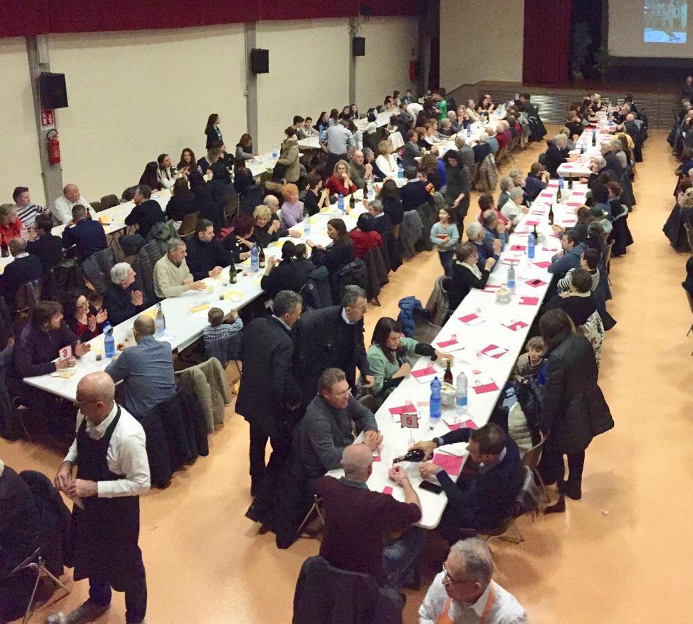 Alla cena di Arceto raccolti 11mila euro per i terremotati 