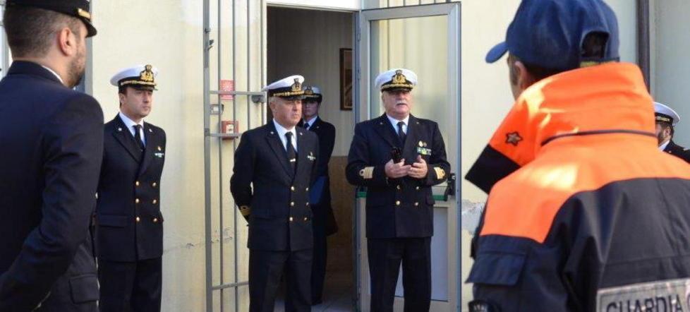 Il direttore marittimo in Capitaneria