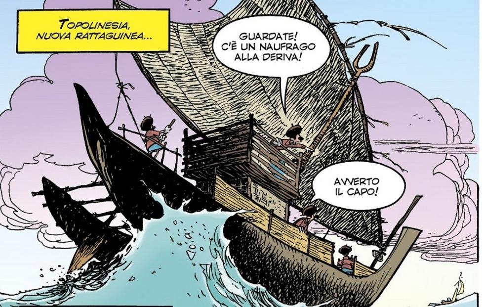 Omaggio di Topolino a Hugo Pratt Una storia scritta da Bruno Enna