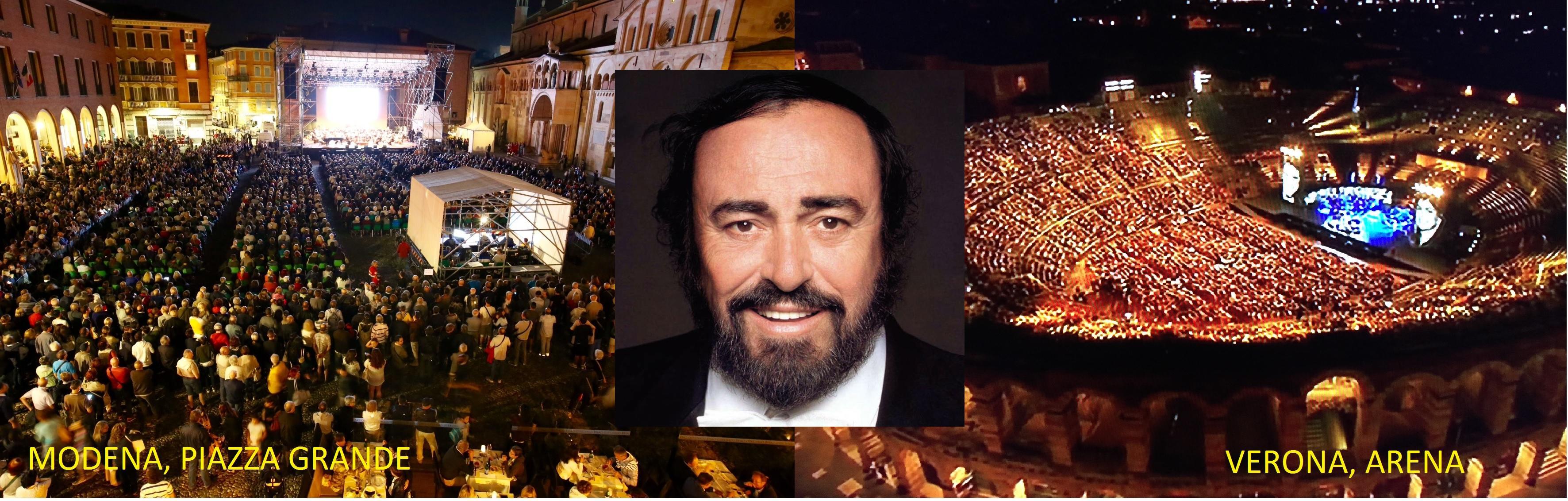 Pavarotti, l’evento-tributo al maestro modenese va a Verona  