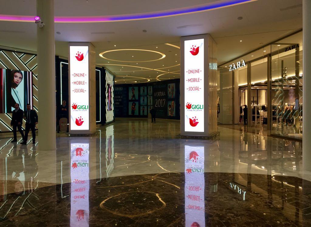 Il nuovo negozio di Zara nella Corte Tonda del Centro commerciale I Gigli