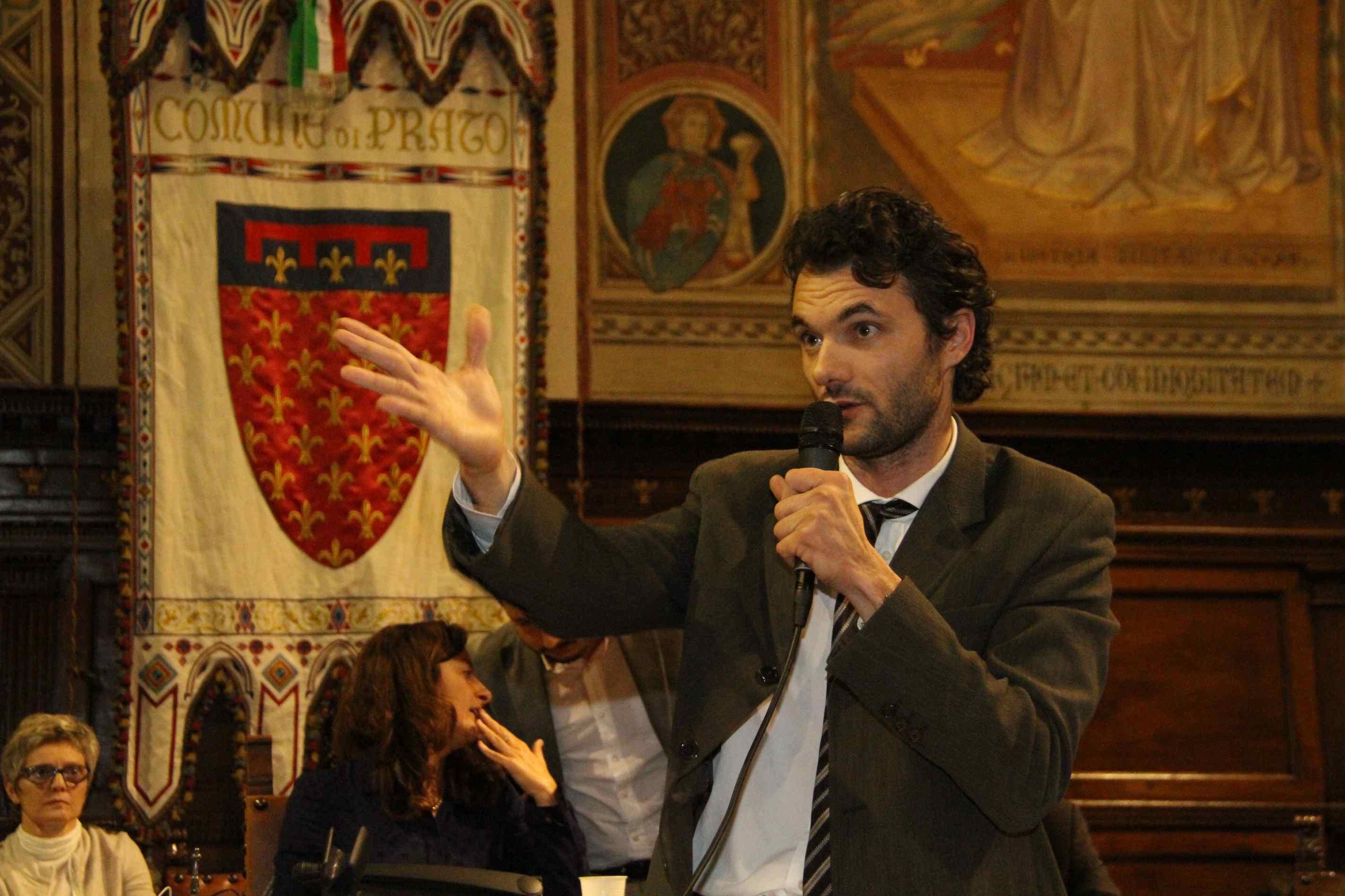 Il sindaco di Prato Matteo Biffoni
