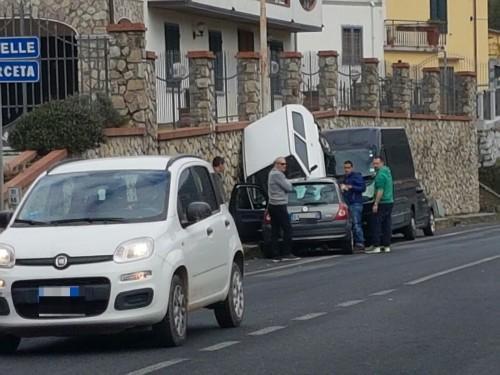 L'incidente stradale di Vaiano