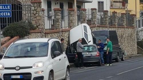 L'incidente stradale di Vaiano