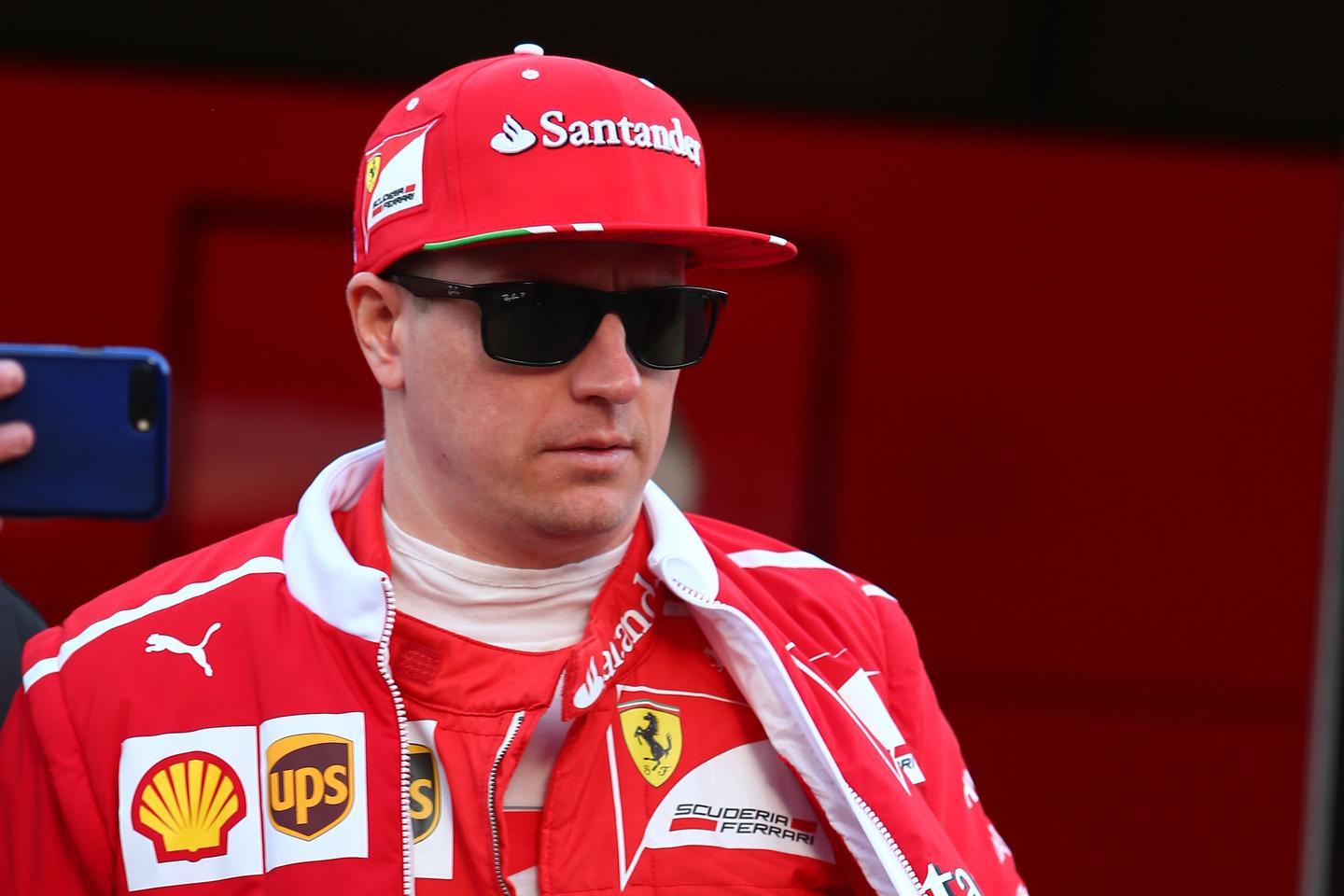 Raikkonen scatenato nei test spagnoli 