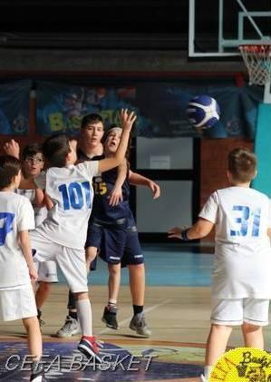 Primi risultati dagli internazionali di minibasket a Castelnuovo 