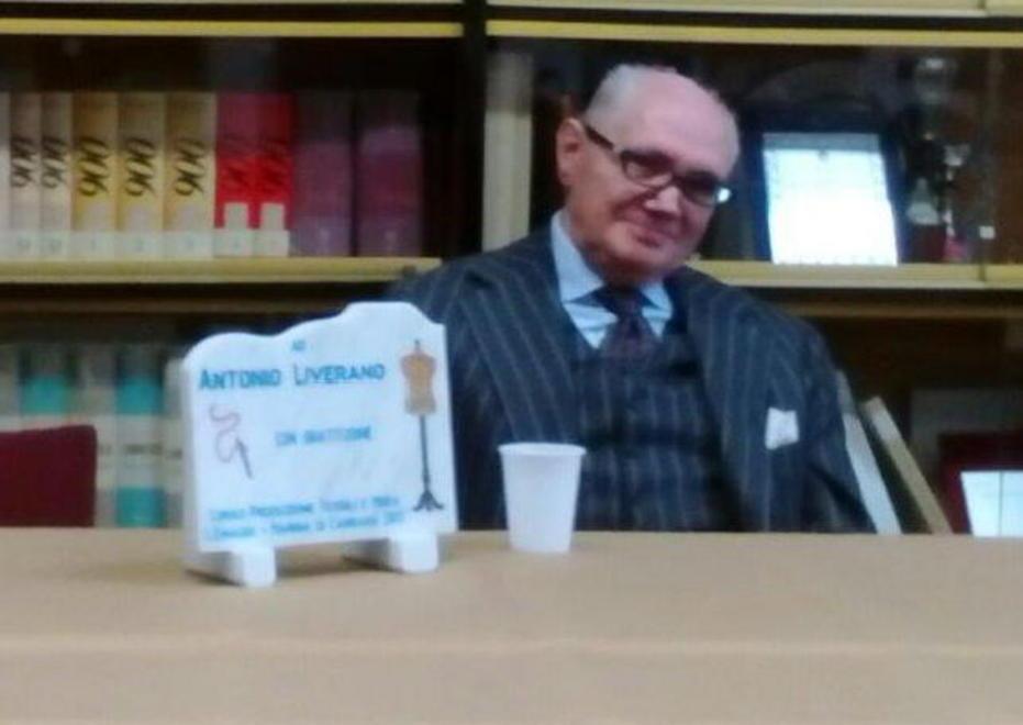 Il maestro Antonio Liverano