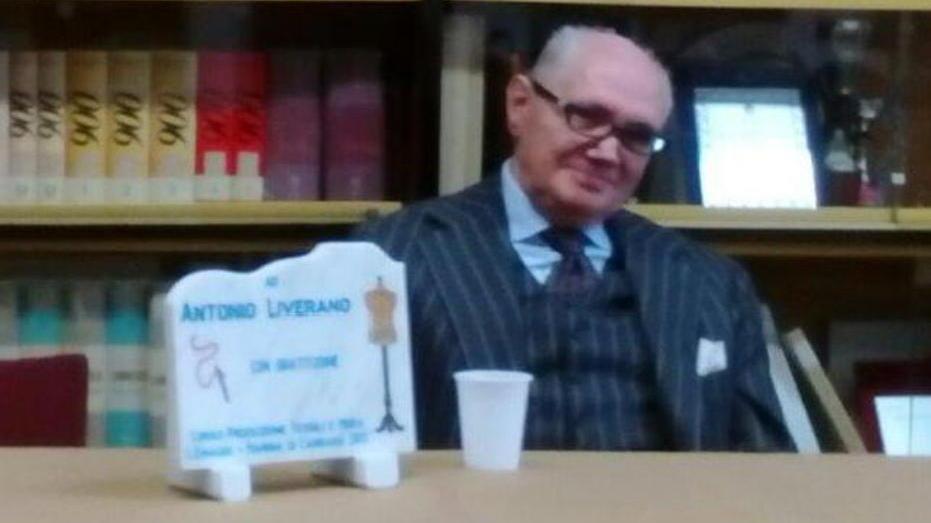 Il maestro Antonio Liverano