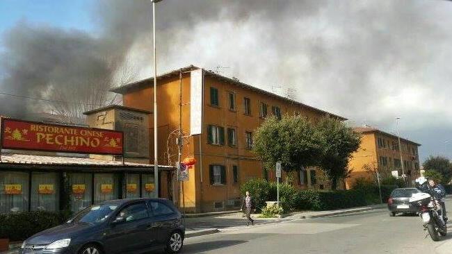 Paura per un incendio al ristorante cinese