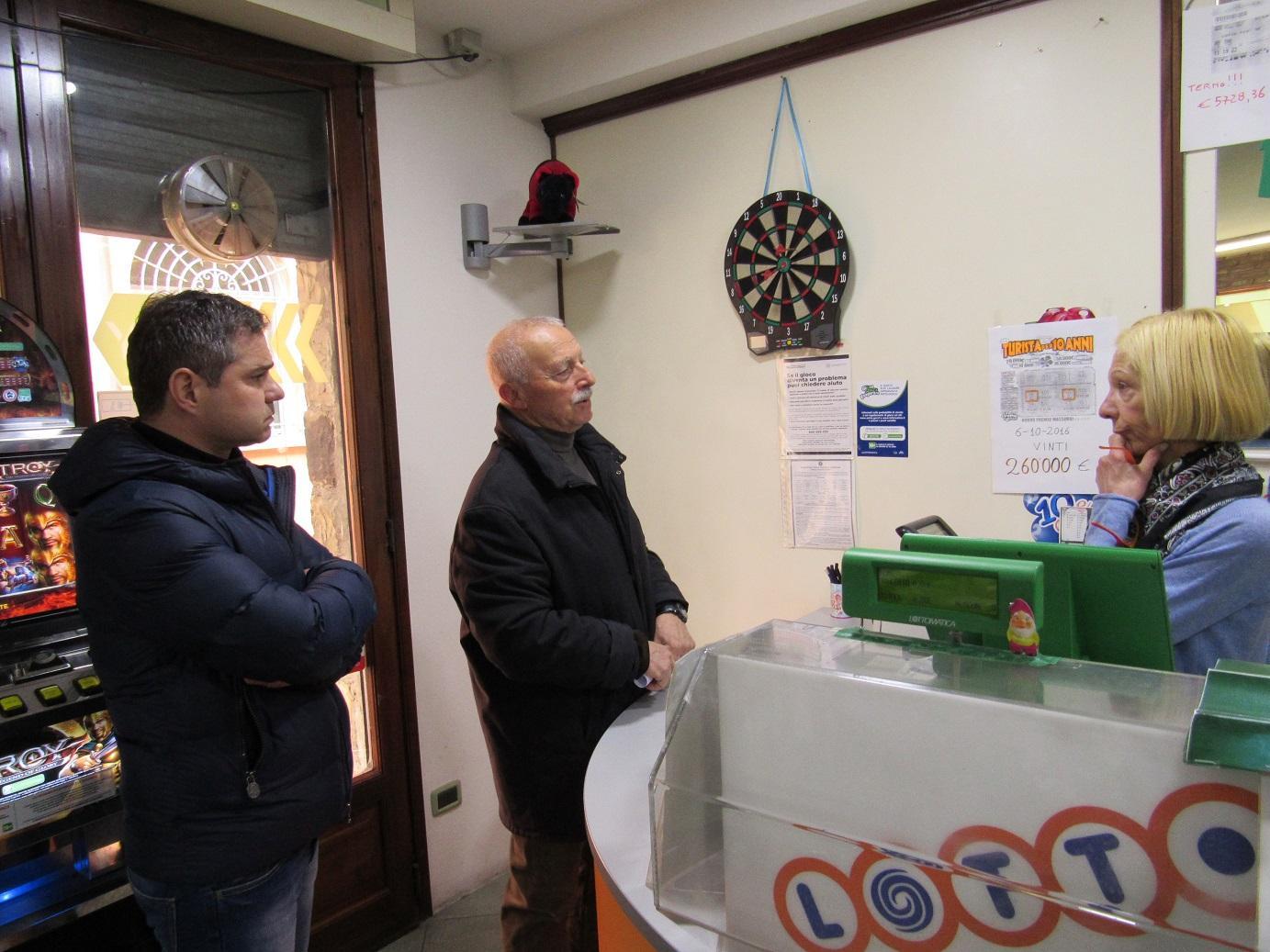 Visita di solidarietà del sindaco e del vice 