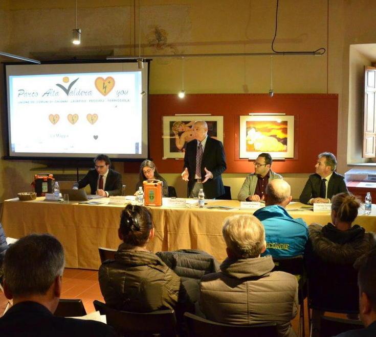 In Alta Valdera pronti i primi 26 defibrillatori 
