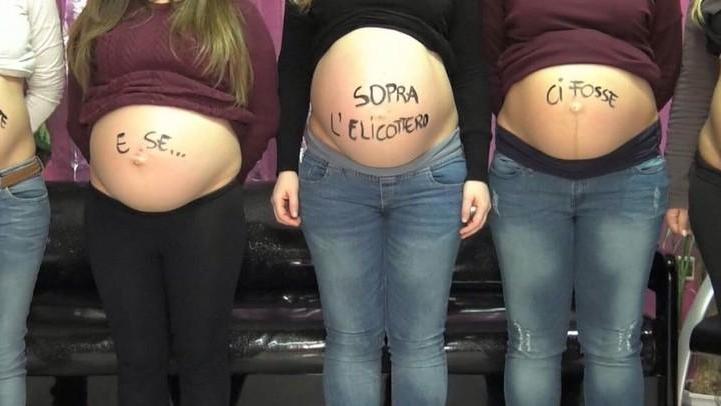 La Maddalena, “protesta delle pance” per salvare il Punto nascita