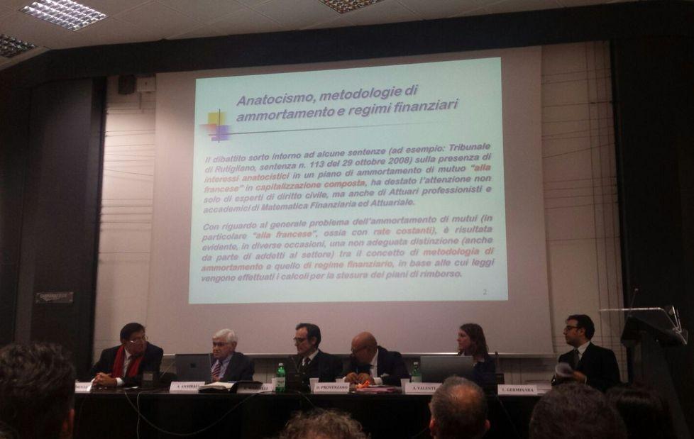 Anatocismo nei mutui, corso a Carrarafiere 