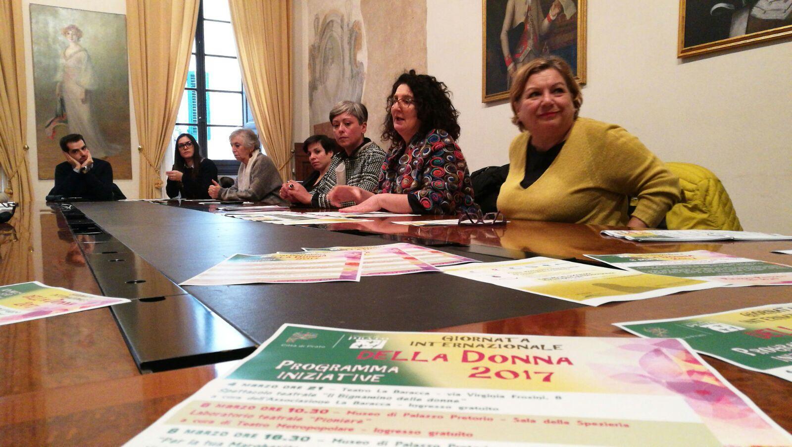 La presentazione delle iniziative per la Giornata internazionale della donna