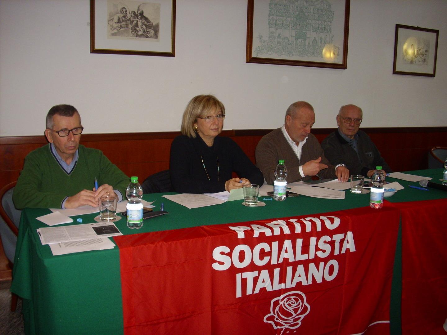 Assemblea congressuale Psi Scelti ieri i delegati per Roma 