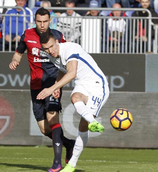 Perisic spinge l’Inter “Manita” al Cagliari 