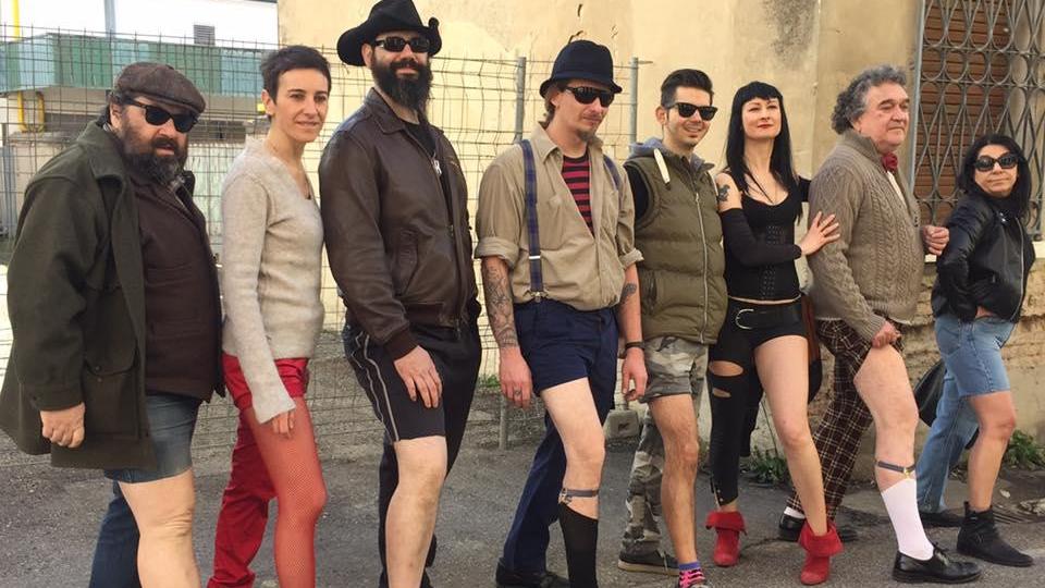 Fabbrico, una sfilata “a una braga sola”