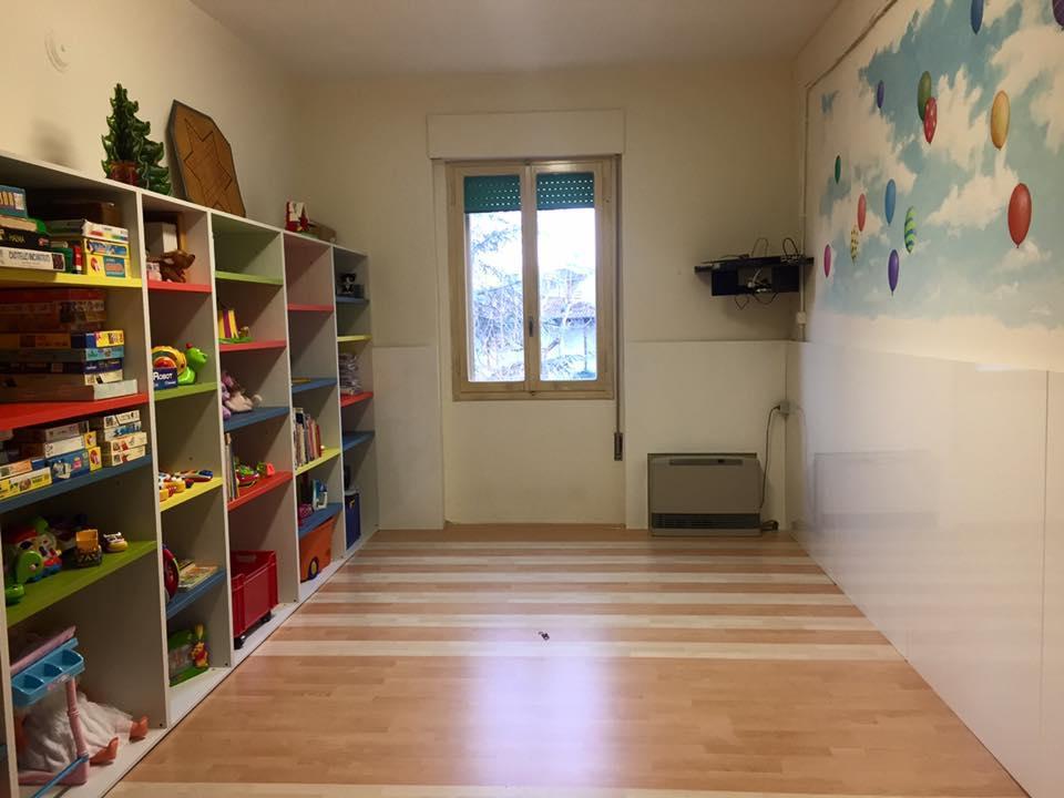 Una nuova sala giochi per i bimbi 