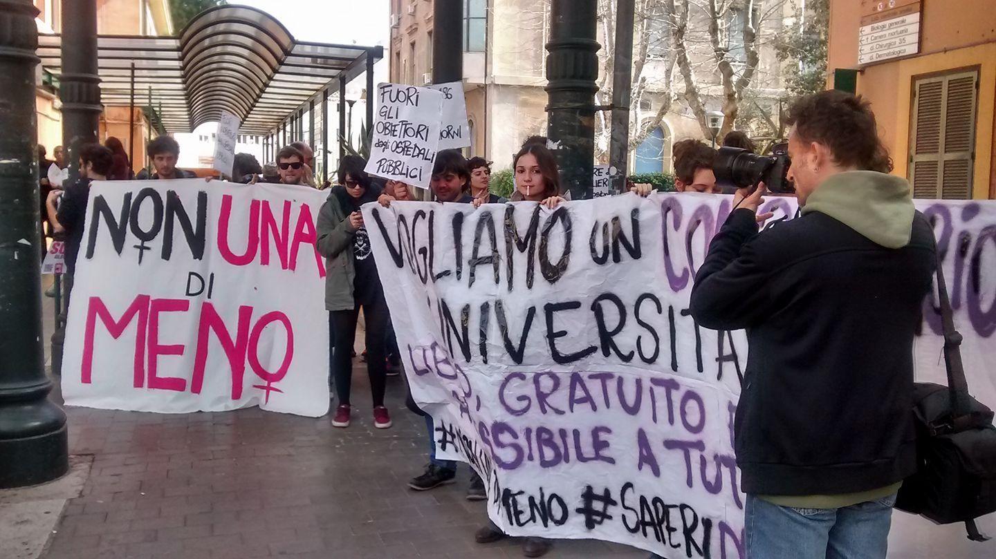 Al bando le mimose È una giornata di lotta 