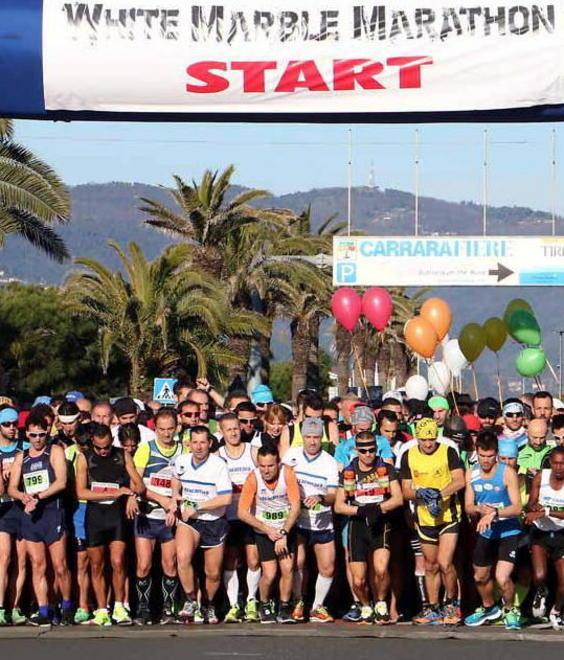 Il Marathon club invade la White marble 