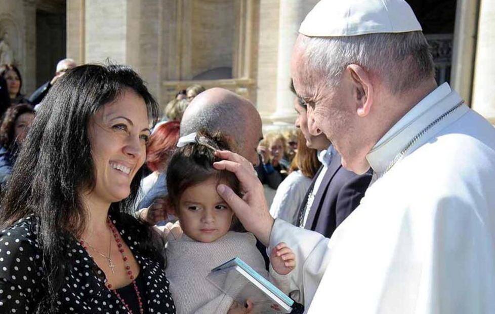 Il dono di Giorgia Fumanti al Papa 