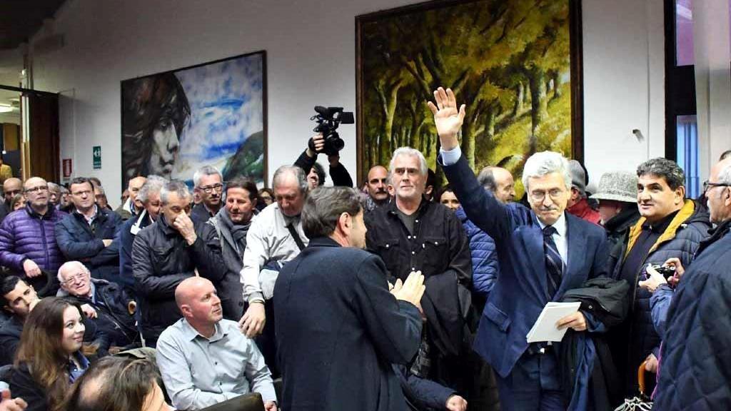 D'Alema a Carrara
