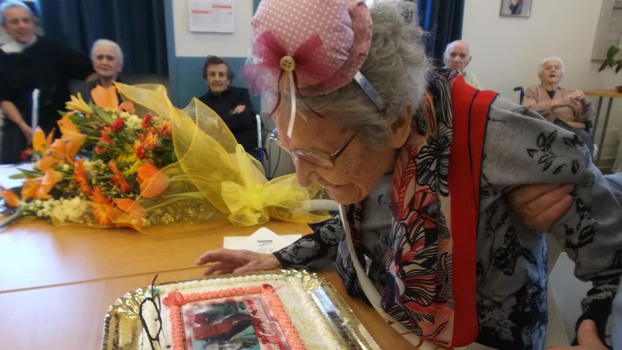 Vanda Masoni festeggia 105 anni