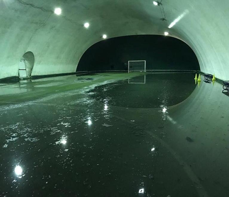 Campi di calcetto allagati Sos per il Legno Rosso 