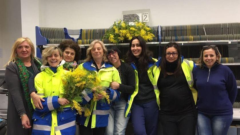 Un record in rosa alle Poste