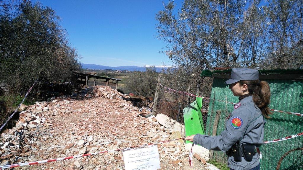 La discarica sequestrata