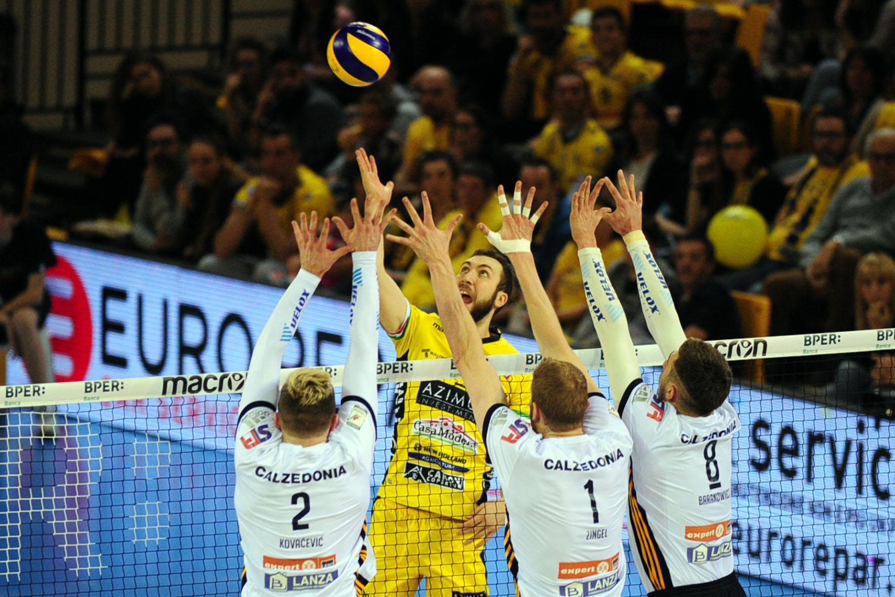 Play Off/ Calzedonia Verona - Azimut Modena 0 - 3 (23-25, 23-25, 21-25) 