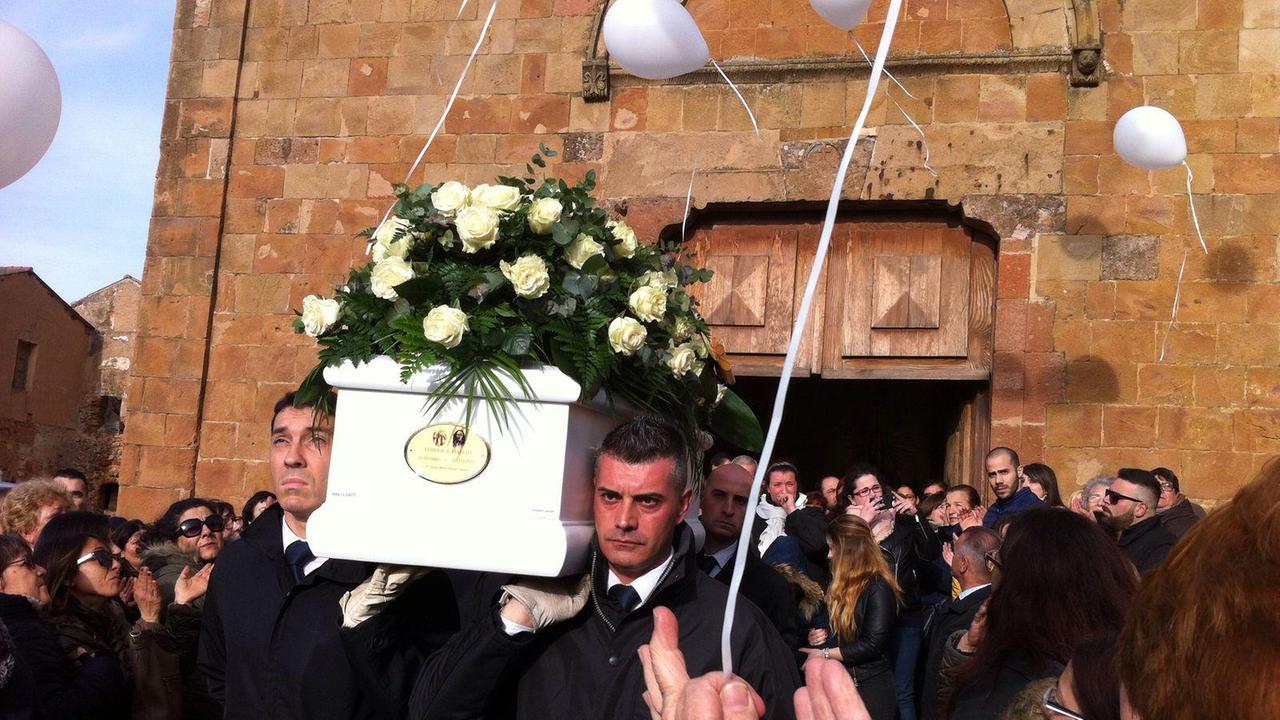 I funerali di Federica Madau a Iglesias